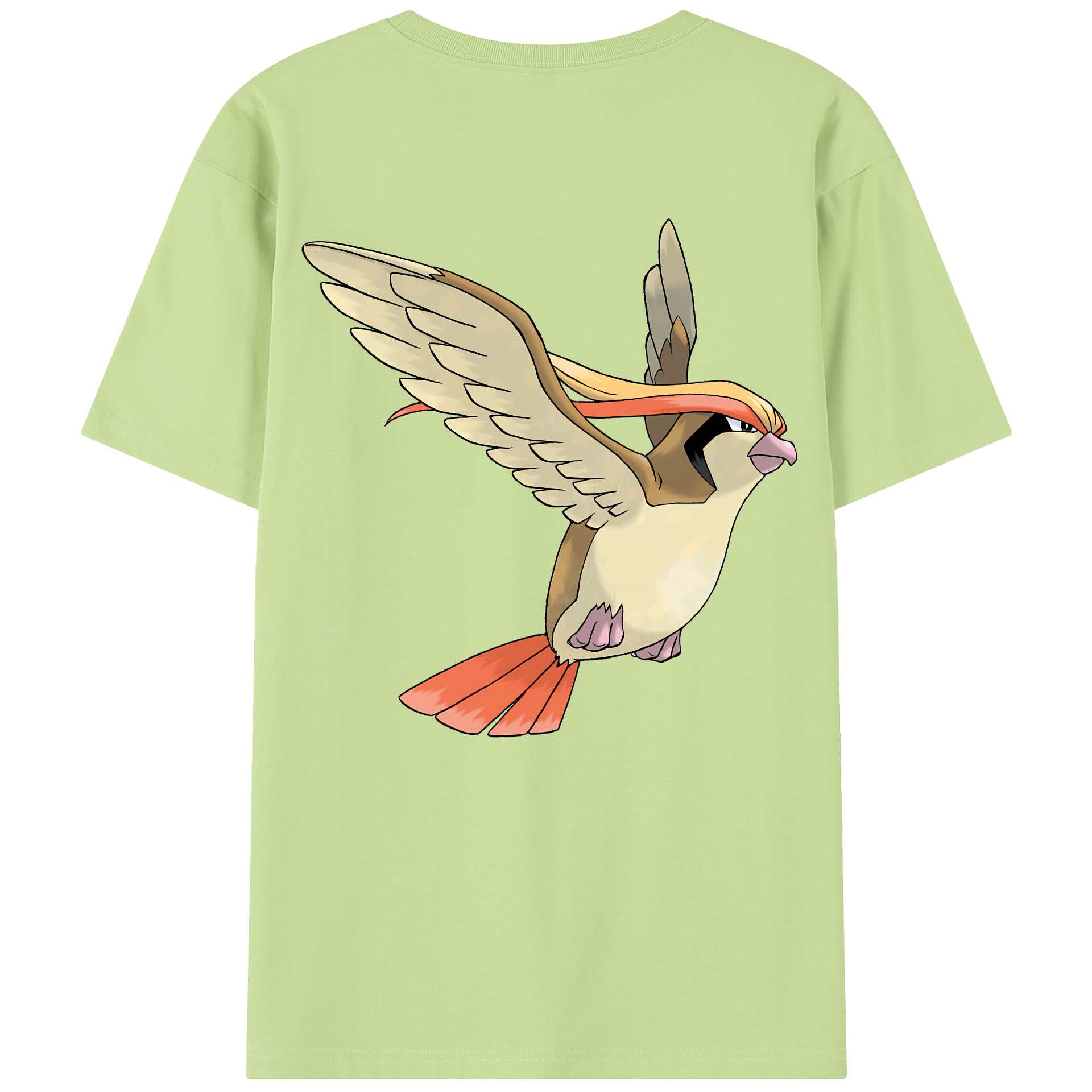 （画像用） ポケットモンスター Pokémon 綿100％半袖Tシャツ（背面プリント）